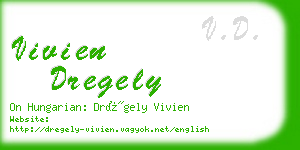 vivien dregely business card